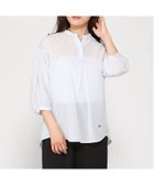 【クロコダイル/CROCODILE】のスノーコットン 袖ギャザー チュニック 大人の最旬トレンドファッション＆コーディネート founy(ファウニー) ファッション Fashion レディースファッション Fashion for Women トップス・カットソー Cut & Sew Tops ギャザー Gathered, Ruffled チュニック Tunic, Long Top thumbnail サックス|ID: prp329100004992630 ipo3291000000037390098