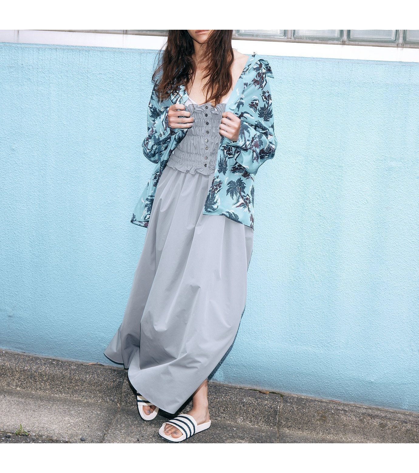 【ルシェル ブルー/LE CIEL BLEU】のシャードバディスキャミドレス / Shirred Bodice Cami Dress 大人の最旬トレンドファッション&コーディネート founy(ファウニー) ファッション Fashion レディースファッション Fashion for Women トップス・カットソー Cut & Sew Tops キャミソール&ノースリーブ Camisoles & Sleeveless Tops ワンピース Dresses フォーマル・パーティードレス・結婚式用ドレス Elegant & Casual Dresses コルセット Corset, Bustier サマー Summer, Summer Style シャーリング Shirring, Ruched ドレス Dress, One-Piece バランス Balance, Style Balance フィット Fit, Slim Fit フレア Flare, Flared other-1|ID: prp329100004992634 ipo3291000000037390109