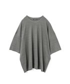 【マーコート/MARcourt】のmizuiro ind クルーネックワイドチュニック 大人の最旬トレンドファッション＆コーディネート founy(ファウニー) ファッション Fashion レディースファッション Fashion for Women トップス・カットソー Cut & Sew Tops インディゴ Indigo Denim チュニック Tunic, Long Top ボトム Bottoms, Lower Wear ポケット Pocket, Pocket Detail ワイド Wide, Wide Fit 夏 Summer thumbnail グレー|ID: prp329100004992636 ipo3291000000037390118