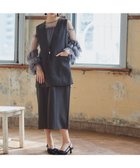 【その他のブランド/Other】の2点セットアップドレス(ノーカラージレ+チュールフリルドッキングワンピースドレス) 大人の最旬トレンドファッション&コーディネート founy(ファウニー) ファッション Fashion レディースファッション Fashion for Women アウター Coat / Outerwear Collection ワンピース Dresses フォーマル・パーティードレス・結婚式用ドレス Elegant & Casual Dresses アンサンブル Ensemble Set ウェーブ Wavy Pattern オケージョン Occasion Wear スタイリッシュ Stylish, Fashionable ストレート Straight, Straight Cut スマート Smart, Elegant スラックス Slacks, Dress Pants スリット Slit, Slit Detail セットアップ Set-Up, Coordinated Outfit チュール Tulip, Tulip Motif デコルテ Décolleté, Neckline デニム Denim, Jeans Material ドレス Dress, One-Piece バランス Balance, Style Balance フリル Frill, Ruffle フレーム Frame, Outline フロント Front, Front Design ロング Long, Long-Length thumbnail 黒×ブルーグレー|ID: prp329100004992650 ipo3291000000037390167