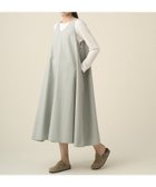 【ビショップ/Bshop】のハイカウントコットン Vネックワンピース WOMEN 大人の最旬トレンドファッション＆コーディネート founy(ファウニー) ファッション Fashion レディースファッション Fashion for Women ワンピース Dresses テクスチャー Texture, Textured Fabric ノースリーブ Sleeveless, No-Sleeve フランス France, French フレア Flare, Flared ループ Loop, Loop Knit ロング Long, Long-Length ワーク Workwear, Utility Style thumbnail BLUE系1|ID: prp329100004992656 ipo3291000000037390238