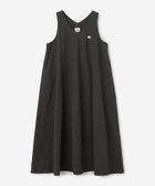 【ビショップ/Bshop】のハイカウントコットン Vネックワンピース WOMEN 大人の最旬トレンドファッション＆コーディネート founy(ファウニー) ファッション Fashion レディースファッション Fashion for Women ワンピース Dresses テクスチャー Texture, Textured Fabric ノースリーブ Sleeveless, No-Sleeve フランス France, French フレア Flare, Flared ループ Loop, Loop Knit ロング Long, Long-Length ワーク Workwear, Utility Style thumbnail CHARCOAL|ID: prp329100004992656 ipo3291000000037390239