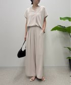 【ジェナ エスパス メルヴェイユ/Jena espace merveilleux】のスキッパーセットアップ 大人の最旬トレンドファッション&コーディネート founy(ファウニー) ファッション Fashion レディースファッション Fashion for Women セットアップ Matching Sets スキッパー Skipper, Open Collar スマート Smart, Elegant セットアップ Set-Up, Coordinated Outfit デコルテ Décolleté, Neckline バランス Balance, Style Balance 再入荷 Restock / Back in Stock おすすめ Recommended / Our Picks thumbnail ベージュ|ID: prp329100004992663 ipo3291000000037390273