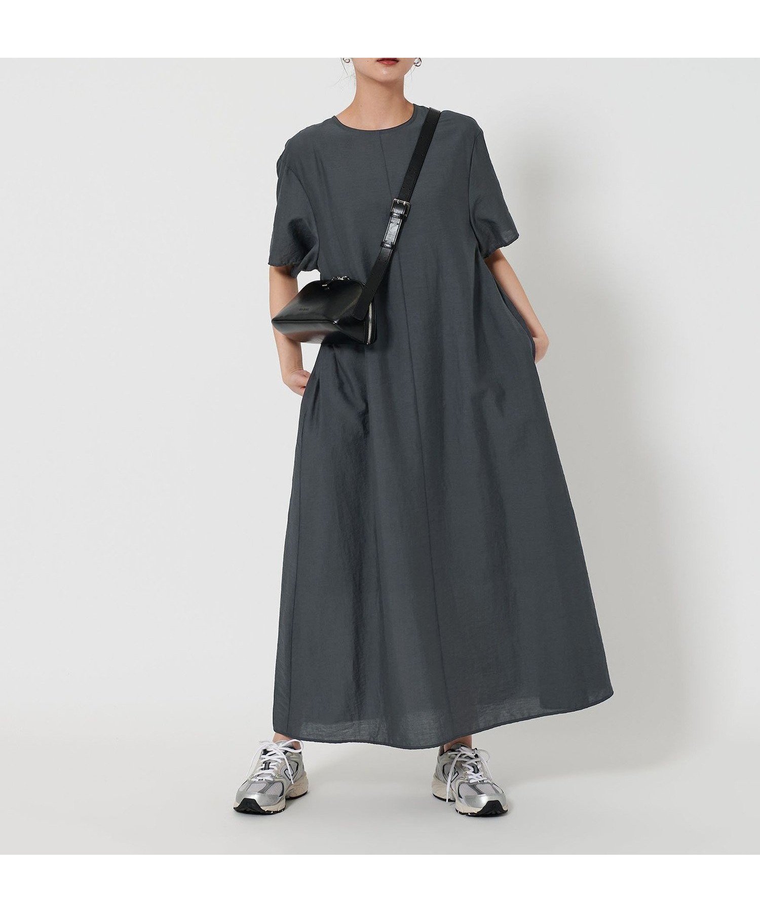 【ユナイテッドアローズ/UNITED ARROWS】のシアー バックリボン ワンピース インテリア・キッズ・メンズ・レディースファッション・服の通販 founy(ファウニー) 　ファッション　Fashion　レディースファッション　Fashion for Women　ワンピース　Dresses　エレガント 上品　Elegant　サマー　Summer, Summer Style　サンダル　Sandals, Summer Shoes　シアー　Sheer, See-Through　スニーカー　Sneakers, Trainers　フラット　Flat, Flat Shoes　フレア　Flare, Flared　ペチコート　Petticoat, Underskirt　マキシ　Maxi, Full Length　リボン　Ribbon, Bow　アウトレット　Outlet / Clearance　おすすめ　Recommended / Our Picks　夏　Summer　DK.GRAY|ID: prp329100004992667 ipo3291000000037390325