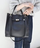 【シップス/SHIPS】のSHIPS any A4 メタル フィッティング トート バッグ 大人の最旬トレンドファッション＆コーディネート founy(ファウニー) ファッション Fashion レディースファッション Fashion for Women バッグ Bags 2026年 2026 2026春夏・S/S Spring/Summer 2026 SS26 おすすめ Recommended / Our Picks ショルダー Shoulder, Shoulder Strap トレンド Trend, Trending Now フロント Front, Front Design メタル Metal, Metal Parts エレガント 上品 Elegant 今季 This Season, Current Season ビジネス 仕事 通勤 Business / Work / Commuting thumbnail ブラック|ID: prp329100004992689 ipo3291000000037392013