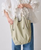 【チャオパニックティピー/CIAOPANIC TYPY】の【大容量/軽量】撥水ナイロンロープハンドルトートBAG 大人の最旬トレンドファッション＆コーディネート founy(ファウニー) ファッション Fashion レディースファッション Fashion for Women バッグ Bags おすすめ Recommended / Our Picks ベーシック Basic, Essential ポケット Pocket, Pocket Detail 傘 Umbrella, Parasol 軽量 Lightweight, Ultra Light thumbnail カーキ|ID: prp329100004992691 ipo3291000000037392027