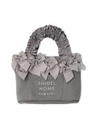 【スナイデル ホーム/SNIDEL HOME】のリボンバッグ 大人の最旬トレンドファッション＆コーディネート founy(ファウニー) ファッション Fashion レディースファッション Fashion for Women バッグ Bags おすすめ Recommended / Our Picks キャンバス Canvas, Canvas Fabric ギフト プレゼント Gift / Present ギャザー Gathered, Ruffled スマート Smart, Elegant チュール Tulip, Tulip Motif ドット Polka Dot, Dot Pattern ボックス Boxy, Box Shape ポケット Pocket, Pocket Detail ポーチ Pouch, Small Case リボン Ribbon, Bow 人気 Popular, Best Seller 定番 Standard, Basic Item thumbnail GRY[006]|ID: prp329100004992693 ipo3291000000037392043