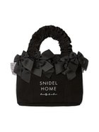 【スナイデル ホーム/SNIDEL HOME】のリボンバッグ 大人の最旬トレンドファッション＆コーディネート founy(ファウニー) ファッション Fashion レディースファッション Fashion for Women バッグ Bags おすすめ Recommended / Our Picks キャンバス Canvas, Canvas Fabric ギフト プレゼント Gift / Present ギャザー Gathered, Ruffled スマート Smart, Elegant チュール Tulip, Tulip Motif ドット Polka Dot, Dot Pattern ボックス Boxy, Box Shape ポケット Pocket, Pocket Detail ポーチ Pouch, Small Case リボン Ribbon, Bow 人気 Popular, Best Seller 定番 Standard, Basic Item thumbnail BLK[009]|ID: prp329100004992693 ipo3291000000037392044