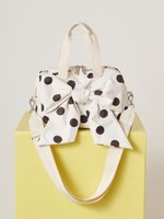 【スナイデル/SNIDEL】の【SNIDEL×LeSportsac】LG BOW SM SATCHEL 大人の最旬トレンドファッション＆コーディネート founy(ファウニー) ファッション Fashion レディースファッション Fashion for Women スポーツウェア Functional & Stylish Sportswear イエロー Yellow コレクション Collection, Seasonal Line 軽量 Lightweight, Ultra Light ショルダー Shoulder, Shoulder Strap シルバー Silver, Metallic Silver スマート Smart, Elegant トレンド Trend, Trending Now ドット Polka Dot, Dot Pattern フェミニン Feminine, Girly ボストンバッグ Boston Bag, Retro Bag 別注 Limited Edition, Custom Order 無地 Plain, Solid Color リボン Ribbon, Bow |ID:prp329100004992726