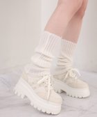 【ナイスクラップ/NICE CLAUP】のビジュー付きトリプルソールスニーカー 大人の最旬トレンドファッション&コーディネート founy(ファウニー) ファッション Fashion レディースファッション Fashion for Women おすすめ Recommended / Our Picks シンプル Simple, Minimal ソックス Socks, Hosiery デニム Denim, Jeans Material トレーナー Sweatshirt, Trainer ビジュー Bijou, Jewel-like Accent thumbnail アイボリー|ID: prp329100004992755 ipo3291000000037392391