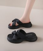【ミニミニストア/miniministore】の厚底サンダル ミュールサンダル 美脚 夏 大人の最旬トレンドファッション＆コーディネート founy(ファウニー) ファッション Fashion レディースファッション Fashion for Women サマー Summer, Summer Style サンダル Sandals, Summer Shoes ビーチ Beach, Seaside 厚底 Platform Shoes 夏 Summer 旅行 Travel 軽量 Lightweight, Ultra Light thumbnail ブラック|ID: prp329100004992759 ipo3291000000037392415