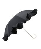 【ムーンバット/MOONBAT】のLANVIN en Bleu(ランバン オン ブルー) ラッフルフリル チャーム付き 日傘 長傘 一級遮光99.99% 遮熱 晴雨兼用 UV遮蔽率99% レディース 大人の最旬トレンドファッション&コーディネート founy(ファウニー) ファッション Fashion レディースファッション Fashion for Women レイングッズ・傘・晴雨兼用傘 Umbrellas & Rain Gear 傘 Umbrella, Parasol チャーム Charm, Pendant フリル Frill, Ruffle 日傘 Parasol, UV Umbrella ミックス Mix, Mixed Style ロマンティック Romantic, Feminine Style エレガント 上品 Elegant thumbnail ブラック|ID: prp329100004992773 ipo3291000000037392465