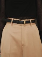 【アニュアンス/anuans】のスクエアバックルベルト 大人の最旬トレンドファッション＆コーディネート founy(ファウニー) ファッション Fashion レディースファッション Fashion for Women バッグ Bags ベルト&ウエストマーク Belts & Waist Accessories スクエア Square, Square Shape リアル Real, Realistic ロング Long, Long-Length thumbnail BLACK|ID: prp329100004992774 ipo3291000000037392468