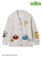 【ジェラート ピケ/gelato pique】の【SESAME STREET】エアリーモコアップリケカーディガン 大人の最旬トレンドファッション＆コーディネート founy(ファウニー) ファッション Fashion レディースファッション Fashion for Women トップス・カットソー Cut & Sew Tops カーディガン・羽織り Layered Style Cardigans カットソー Cut and Sewn Top カラフル Colorful Design カーディガン Cardigan, Knitwear キャラクター Character, Licensed Characters 軽量 Lightweight, Ultra Light スマート Smart, Elegant 人気 Popular, Best Seller フロント Front, Front Design メンズ Men's, Menswear モチーフ Motif, Design Theme おすすめ Recommended / Our Picks thumbnail GRY[006]|ID: prp329100004992777 ipo3291000000037392497