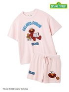 【ジェラート ピケ/gelato pique】の【SESAME STREET】エアリーモコジャガードプルオーバー ショートパンツセット 大人の最旬トレンドファッション＆コーディネート founy(ファウニー) ファッション Fashion レディースファッション Fashion for Women パンツ Pants & Trousers ショートパンツ・ハーフパンツ High-Waisted & Relaxed Shorts アシンメトリー Asymmetrical Style イエロー Yellow 春 Spring カラフル Colorful Design キャラクター Character, Licensed Characters 軽量 Lightweight, Ultra Light シューズ Shoes, Footwear ショート Short, Short Length スマート Smart, Elegant フロント Front, Front Design ボーダー Border, Stripe 半袖 Short Sleeve, Half Sleeve モコモコ Fuzzy, Fluffy おすすめ Recommended / Our Picks ギフト プレゼント Gift / Present thumbnail PNK[066]|ID: prp329100004992780 ipo3291000000037392525