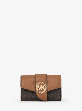 【マイケルコース/MICHAEL KORS】のGREENWICH ジップ キーリングケース エクストラスモール - MKシグネチャー マイケルコース 大人の最旬トレンドファッション＆コーディネート founy(ファウニー) ファッション Fashion レディースファッション Fashion for Women ジップ Zip, Zipper パターン Pattern, Design Print |ID:prp329100004992790