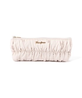 【フランフラン/Francfranc】のギャザー ペン アイグラスケース ペンケース デスク収納 文具 ポーチ 大人の最旬トレンドファッション＆コーディネート founy(ファウニー) ファッション Fashion レディースファッション Fashion for Women ポーチ&ミニバッグ Pouches & Mini Bags ギャザー Gathered, Ruffled サングラス Sunglasses, Shades シャドー Shadow, Subtle Pattern デスク Desk, Work Desk ポーチ Pouch, Small Case |ID:prp329100004992793