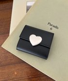 【ローリーズファーム/LOWRYS FARM】のハートパーツサイフ 大人の最旬トレンドファッション＆コーディネート founy(ファウニー) ファッション Fashion レディースファッション Fashion for Women コンパクト Compact, Small Size ボックス Boxy, Box Shape ポケット Pocket, Pocket Detail 財布 Wallet, Purse thumbnail ブラック09|ID: prp329100004992795 ipo3291000000037393213