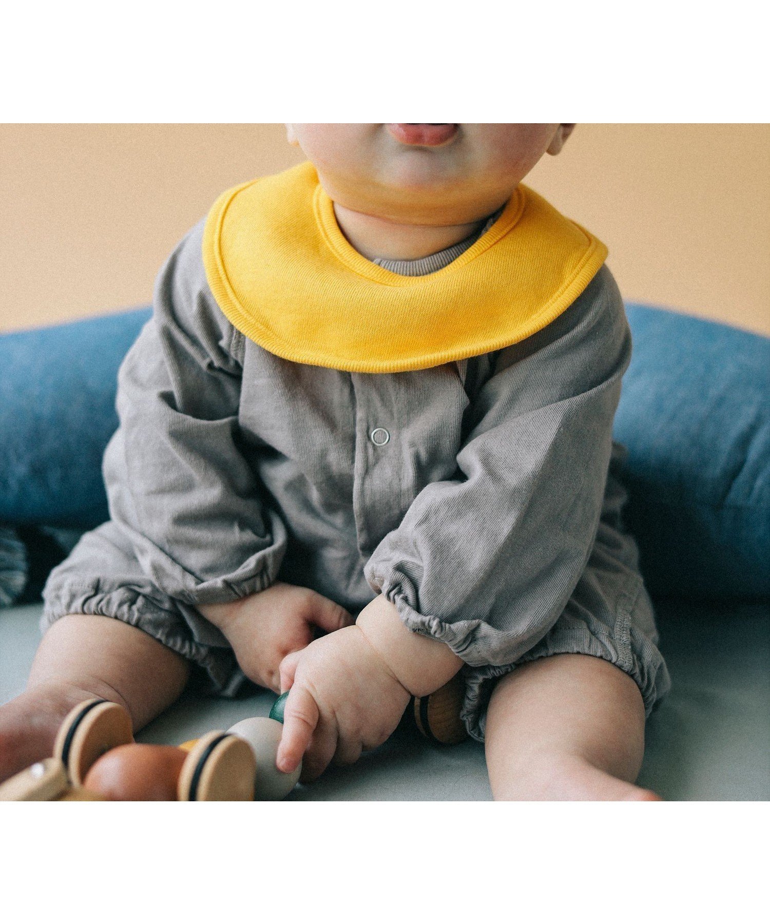 【こども ビームス/コドモ ビームス / KIDS】の【ビームスの百名品】こども ビームス / ベビー Daily Organic スタイ インテリア・キッズ・メンズ・レディースファッション・服の通販 founy(ファウニー) 　ファッション　Fashion　キッズファッション　Fashion for Kids　シンプル　Simple, Minimal　スウェット / スエット　Sweatshirt, Sweatwear　ベビー　Baby, Babywear　yellow|ID: prp329100004992800 ipo3291000000037393235