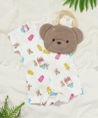 【エフオー オンラインストア/F.O.Online Store / KIDS】のtiny bearのアイス屋さんスタイ ロンパス セット 大人の最旬トレンドファッション&コーディネート founy(ファウニー) ファッション Fashion キッズファッション Fashion for Kids ギフト プレゼント Gift / Present プリント Print, Printed Pattern ベビー Baby, Babywear ロンパース Romper, Jumpsuit thumbnail アイボリー|ID: prp329100004992808 ipo3291000000037393298