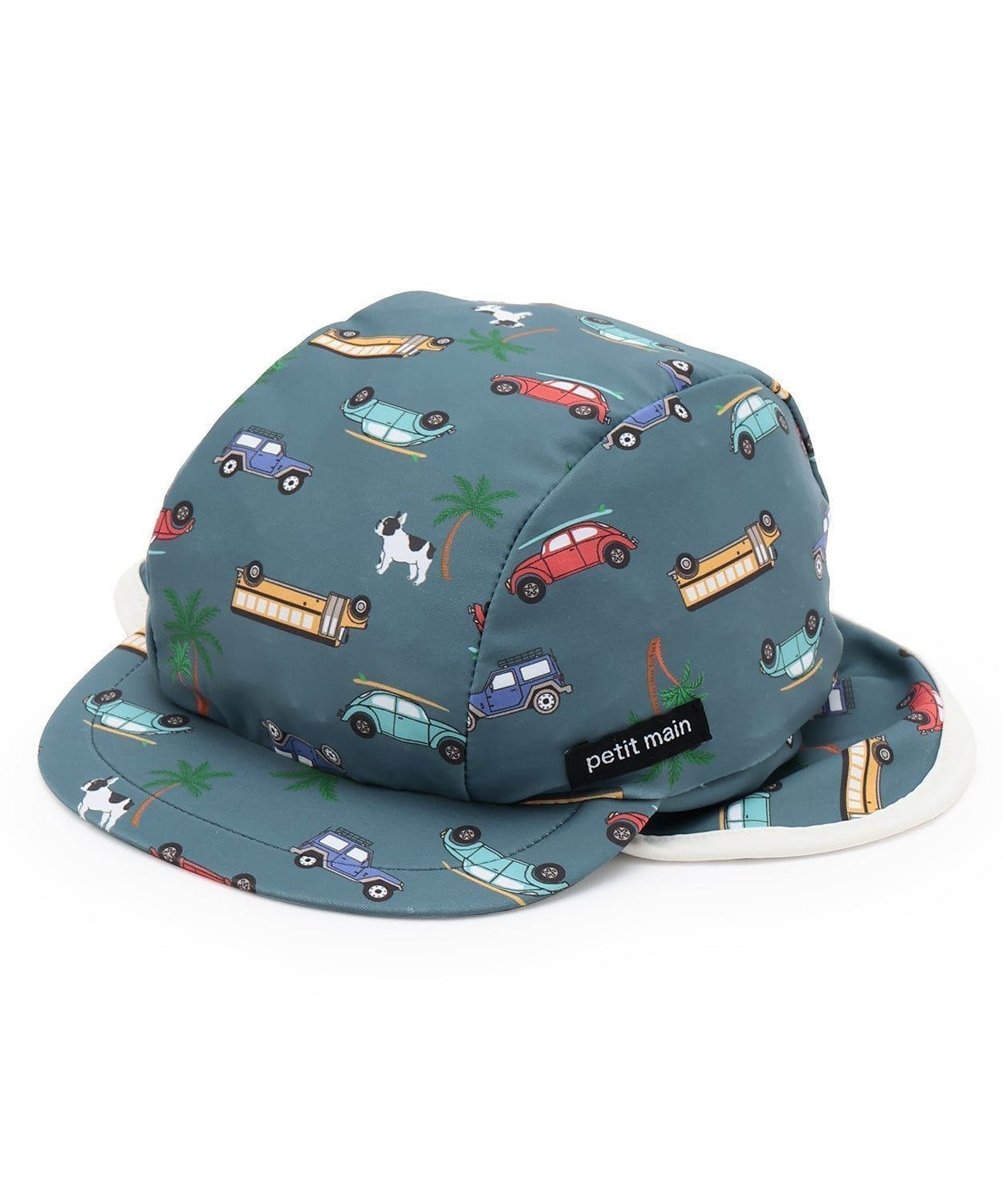 【ナルミヤ オンライン/NARUMIYA ONELINE / KIDS】の【SWIM】総柄日よけスイムキャップ インテリア・キッズ・メンズ・レディースファッション・服の通販 founy(ファウニー) 　ファッション　Fashion　キッズファッション　Fashion for Kids　ドローコード　Drawcord, Drawstring Cord　モチーフ　Motif, Design Theme　黄|ID: prp329100004992811 ipo3291000000037393329