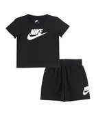 【ルーキー/ROOKIE / KIDS】のベビー(80-90cm) セット商品 NIKE(ナイキ) NKN CLUB TEE SHORT SET 大人の最旬トレンドファッション＆コーディネート founy(ファウニー) ファッション Fashion キッズファッション Fashion for Kids ショート Short, Short Length スポーツ Sports, Activewear フィット Fit, Slim Fit フロント Front, Front Design ベビー Baby, Babywear ベーシック Basic, Essential thumbnail BLACK|ID: prp329100004992812 ipo3291000000037393335