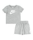 【ルーキー/ROOKIE / KIDS】のベビー(80-90cm) セット商品 NIKE(ナイキ) NKN CLUB TEE SHORT SET 大人の最旬トレンドファッション＆コーディネート founy(ファウニー) ファッション Fashion キッズファッション Fashion for Kids ショート Short, Short Length スポーツ Sports, Activewear フィット Fit, Slim Fit フロント Front, Front Design ベビー Baby, Babywear ベーシック Basic, Essential thumbnail GRAY|ID: prp329100004992812 ipo3291000000037393337