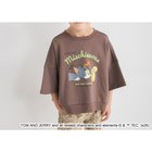 【ブランシェス/branshes / KIDS】の【トムとジェリー】スウェット7分袖Tシャツ 大人の最旬トレンドファッション＆コーディネート founy(ファウニー) ファッション Fashion キッズファッション Fashion for Kids キャップ Cap, Baseball Cap キャラクター Character, Licensed Characters スウェット / スエット Sweatshirt, Sweatwear ハーフ Half, Half-Length フロント Front, Front Design プリント Print, Printed Pattern モチーフ Motif, Design Theme リラックス Relax, Relaxed Fit 人気 Popular, Best Seller 長袖 Long Sleeve, Full Sleeve thumbnail ブラウン|ID: prp329100004992815 ipo3291000000037393396