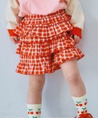 【エフオー オンラインストア/F.O.Online Store / KIDS】の先染めチェックのフリフリフリルパンツ リンク セットアップ可 大人の最旬トレンドファッション＆コーディネート founy(ファウニー) ファッション Fashion キッズファッション Fashion for Kids ボトムス Bottoms おすすめ Recommended / Our Picks ガーリー Girly, Feminine Style ギンガム Gingham, Gingham Fabric ショート Short, Short Length セットアップ Set-Up, Coordinated Outfit チェック Check, Plaid, Tartan トレンド Trend, Trending Now バランス Balance, Style Balance ビスチェ Bustier, Corset Top フリル Frill, Ruffle thumbnail レッド|ID: prp329100004992816 ipo3291000000037393418