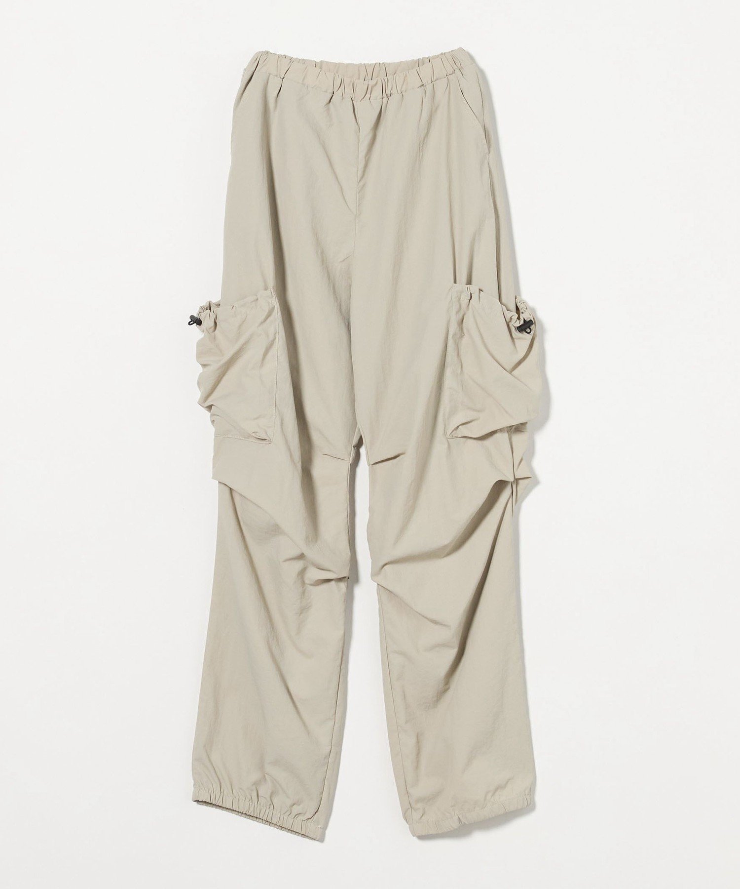 【ユナイテッドアローズ/UNITED ARROWS / KIDS】のシャカシャカ デザイン ポケットパンツ / キッズ 140cm -160cm - 撥水 ・UVカット - インテリア・キッズ・メンズ・レディースファッション・服の通販 founy(ファウニー) 　ファッション　Fashion　キッズファッション　Fashion for Kids　ボトムス　Bottoms　カーゴパンツ　Cargo Pants, Utility Pants　シンプル　Simple, Minimal　スピンドル　Spindle, Drawcord　トレンド　Trend, Trending Now　定番　Standard, Basic Item　ポケット　Pocket, Pocket Detail　アウトレット　Outlet / Clearance　夏　Summer　BEIGE|ID: prp329100004992817 ipo3291000000037393430