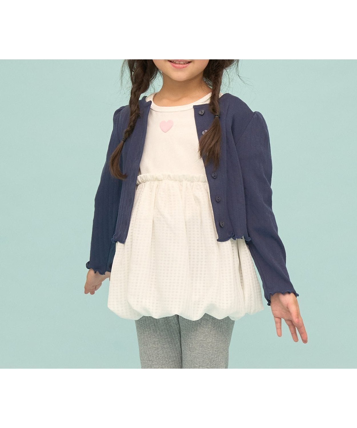 【ナルミヤ オンライン/NARUMIYA ONELINE / KIDS】の【UV加工】【温度調整できる】パターンメッシュカーディガン インテリア・キッズ・メンズ・レディースファッション・服の通販 founy(ファウニー) 　ファッション　Fashion　キッズファッション　Fashion for Kids　カーディガン　Cardigan, Knitwear　コンパクト　Compact, Small Size　シンプル　Simple, Minimal　パターン　Pattern, Design Print　フォーマル　Formal, Dressy　メッシュ　Mesh, Net Fabric　夏　Summer　紺|ID: prp329100004992818 ipo3291000000037393436