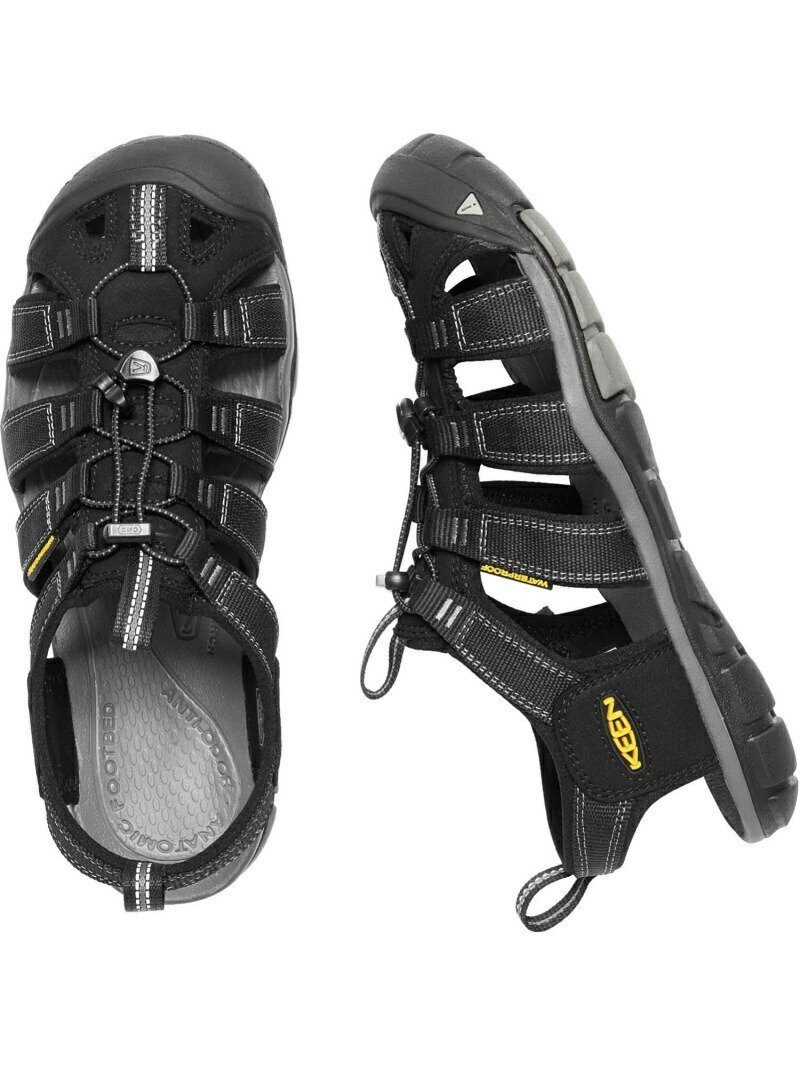 【キーン/KEEN / MEN】の(MEN)CLEARWATER CNX / クリアウォーター シーエヌエックス インテリア・キッズ・メンズ・レディースファッション・服の通販 founy(ファウニー) 　ファッション　Fashion　メンズファッション　Fashion for Men　ウォッシャブル　Machine Washable　ウォーター　Water　コンパクト　Compact, Small Size　軽量　Lightweight, Ultra Light　シューズ　Shoes, Footwear　タオル　Towel, Bath Towel　トラベル　Travel, Travel Gear　定番　Standard, Basic Item　BLACK/GARGOYLE|ID: prp329100004992846 ipo3291000000037393616