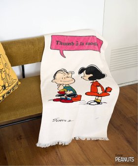 【ジャーナルスタンダード ファニチャー/journal standard Furniture / MEN】の【PEANUTS*JOURNAL STANDARD FURNITURE】BATH TOWEL バスタオル 大人の最旬トレンドファッション＆コーディネート founy(ファウニー) ファッション Fashion メンズファッション Fashion for Men キャラクター Character, Licensed Characters タオル Towel, Bath Towel フリンジ Fringe, Tassel 犬 Dog ギフト プレゼント Gift / Present |ID:prp329100004992856