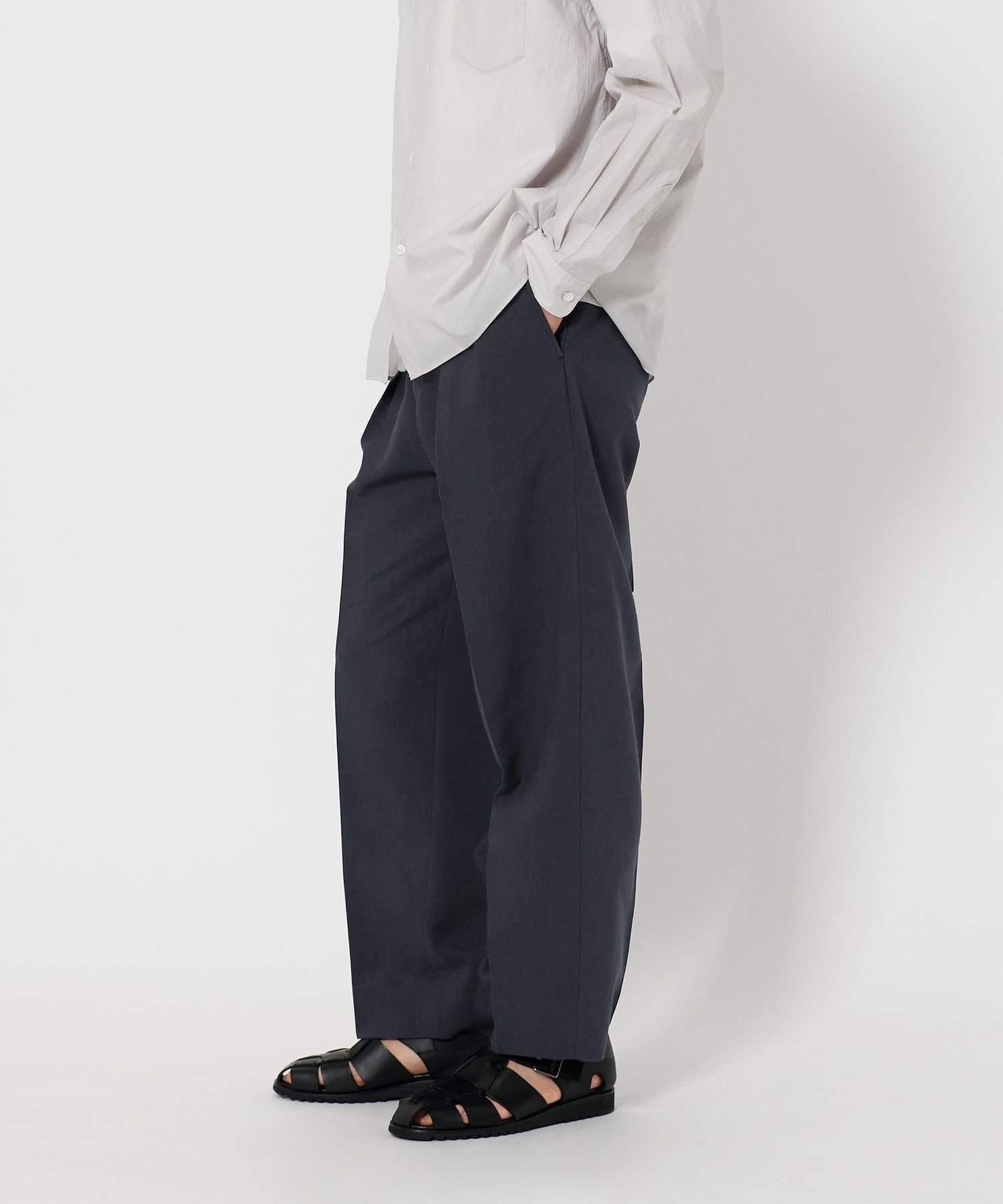 【ユナイテッドアローズ/UNITED ARROWS / MEN】のTR リネン 2タック クリーズ パンツ インテリア・キッズ・メンズ・レディースファッション・服の通販 founy(ファウニー) 　ファッション　Fashion　メンズファッション　Fashion for Men　ボトムス　Bottoms　春　Spring　リネン　Linen, Linen Fabric　ワイド　Wide, Wide Fit　S/S・春夏　SS, Spring/Summer, Warm Season　アウトレット　Outlet / Clearance　夏　Summer　エレガント 上品　Elegant　NAVY|ID: prp329100004992857 ipo3291000000037393672