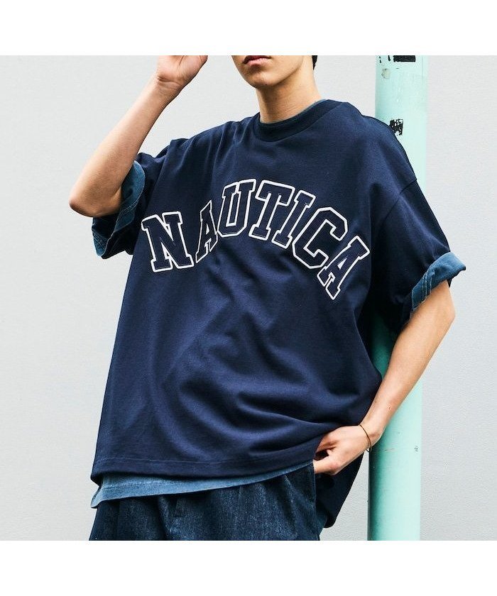 【フリークスストア/FREAK'S STORE】のビッグシルエット アーチロゴ ショートスリーブTシャツ インテリア・キッズ・メンズ・レディースファッション・服の通販 founy(ファウニー) ファッション Fashion メンズファッション Fashion for Men アメリカン American Style インナー Innerwear カットソー Cut and Sewn Top カーゴパンツ Cargo Pants, Utility Pants 今季 This Season, Current Season ショーツ Shorts, Short Pants ショート Short, Short Length スニーカー Sneakers, Trainers スラックス Slacks, Dress Pants スリーブ Sleeve, Long Sleeve / Short Sleeve デニム Denim, Jeans Material 定番 Standard, Basic Item バランス Balance, Style Balance ビッグ Big, Oversized フィット Fit, Slim Fit フロント Front, Front Design リラックス Relax, Relaxed Fit ワイド Wide, Wide Fit ワーク Workwear, Utility Style S/S・春夏 SS, Spring/Summer, Warm Season おすすめ Recommended / Our Picks 夏 Summer 2026年 2026 2026春夏・S/S Spring/Summer 2026 SS26 ネイビー|ID: prp329100004992858 ipo3291000000037393679