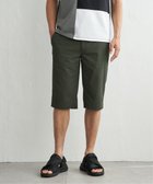 【イッカ/ikka / MEN】の6.5分丈ドビーイージーハーフパンツ 大人の最旬トレンドファッション＆コーディネート founy(ファウニー) ファッション Fashion メンズファッション Fashion for Men ボトムス Bottoms ハーフパンツ・ショートパンツ Shorts & Half Pants シャーリング Shirring, Ruched ストライプ Stripe, Striped Pattern ドローコード Drawcord, Drawstring Cord ハーフ Half, Half-Length バランス Balance, Style Balance リラックス Relax, Relaxed Fit 夏 Summer 定番 Standard, Basic Item 旅行 Travel thumbnail オリーブ|ID: prp329100004992860 ipo3291000000037393689