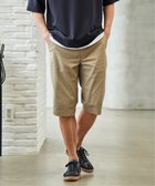 【イッカ/ikka / MEN】の6.5分丈ドビーイージーハーフパンツ 大人の最旬トレンドファッション＆コーディネート founy(ファウニー) ファッション Fashion メンズファッション Fashion for Men ボトムス Bottoms ハーフパンツ・ショートパンツ Shorts & Half Pants シャーリング Shirring, Ruched ストライプ Stripe, Striped Pattern ドローコード Drawcord, Drawstring Cord ハーフ Half, Half-Length バランス Balance, Style Balance リラックス Relax, Relaxed Fit 夏 Summer 定番 Standard, Basic Item 旅行 Travel thumbnail ベージュ|ID: prp329100004992860 ipo3291000000037393692