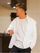 【アダムスジャグラー/adamsJUGGLER / MEN】のwhim ROTH/Loose Broad L/SH 大人の最旬トレンドファッション＆コーディネート founy(ファウニー) ファッション Fashion メンズファッション Fashion for Men ブロード Broadcloth, Fine Cotton 羽織 Haori, Light Jacket thumbnail WHITE|ID: prp329100004992862 ipo3291000000037393710