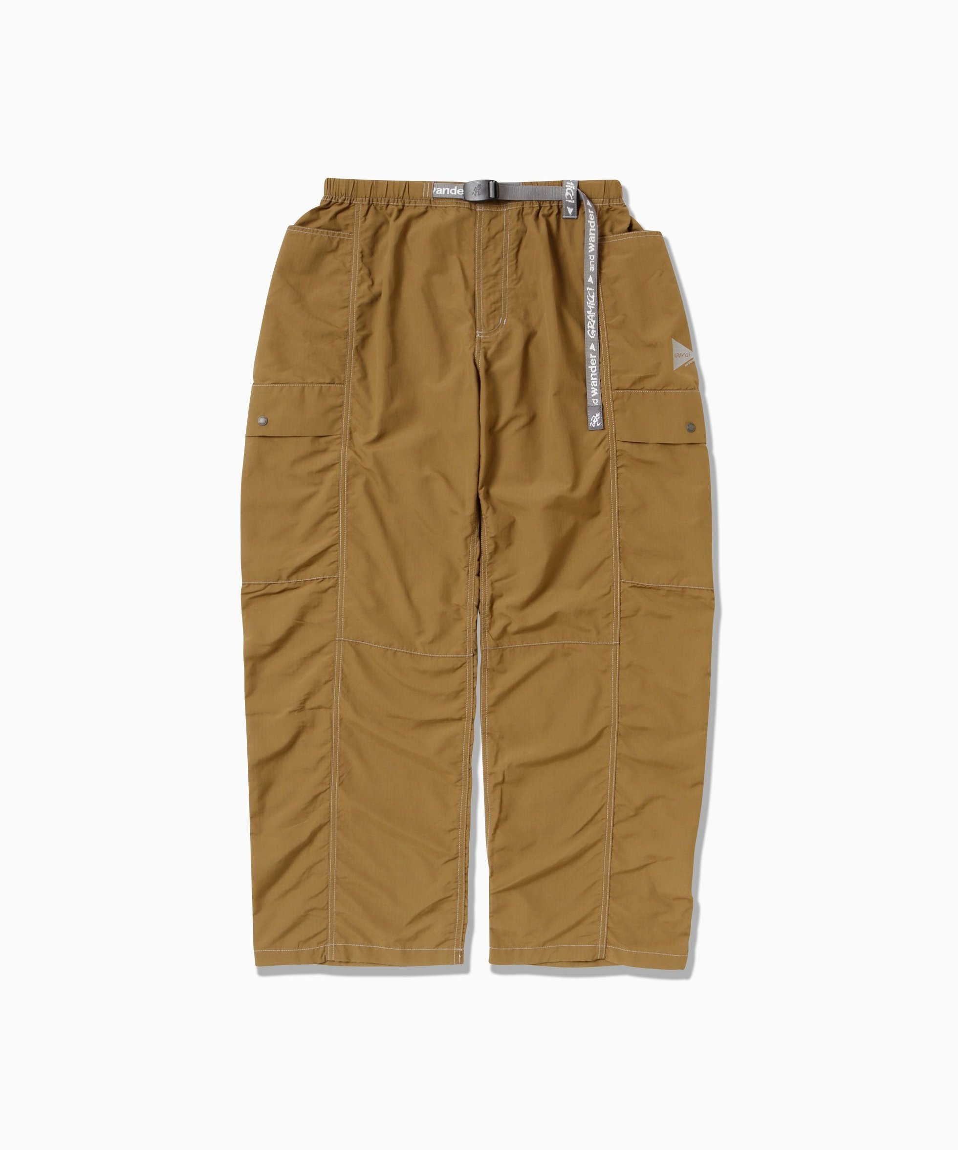 【アンドワンダー/and wander】のGRAMICCI × and wander ripstop voyager pants インテリア・キッズ・メンズ・レディースファッション・服の通販 founy(ファウニー) ファッション Fashion レディースファッション Fashion for Women パンツ Pants & Trousers 定番 Standard, Basic Item brown|ID: prp329100004992865 ipo3291000000037393735