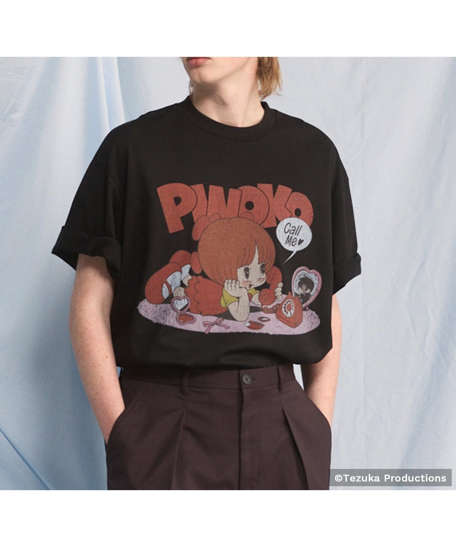 【メゾンスペシャル/MAISON SPECIAL】の- Various Characters - Prime-Over Crew Neck Graphic T-Shirt インテリア・キッズ・メンズ・レディースファッション・服の通販 founy(ファウニー) 　ファッション　Fashion　レディースファッション　Fashion for Women　トップス・カットソー　Cut & Sew Tops　シャツ・ブラウス・オフィスカジュアル　Elegant Blouses & Button-Ups　ロングTシャツ・Tシャツ　Longline T-Shirts & Tees　イラスト　Illustration　インナー　Innerwear　カットソー　Cut and Sewn Top　キャラクター　Character, Licensed Characters　グラフィック　Graphic, Graphic Design　ショルダー　Shoulder, Shoulder Strap　シルケット　Silket, Silky Cotton　シンプル　Simple, Minimal　ドロップ　Drop Shoulder, Dropped Style　定番　Standard, Basic Item　バランス　Balance, Style Balance　パターン　Pattern, Design Print　フィット　Fit, Slim Fit　プリント　Print, Printed Pattern　リボン　Ribbon, Bow　エレガント 上品　Elegant　MLT9|ID: prp329100004992866 ipo3291000000037393745