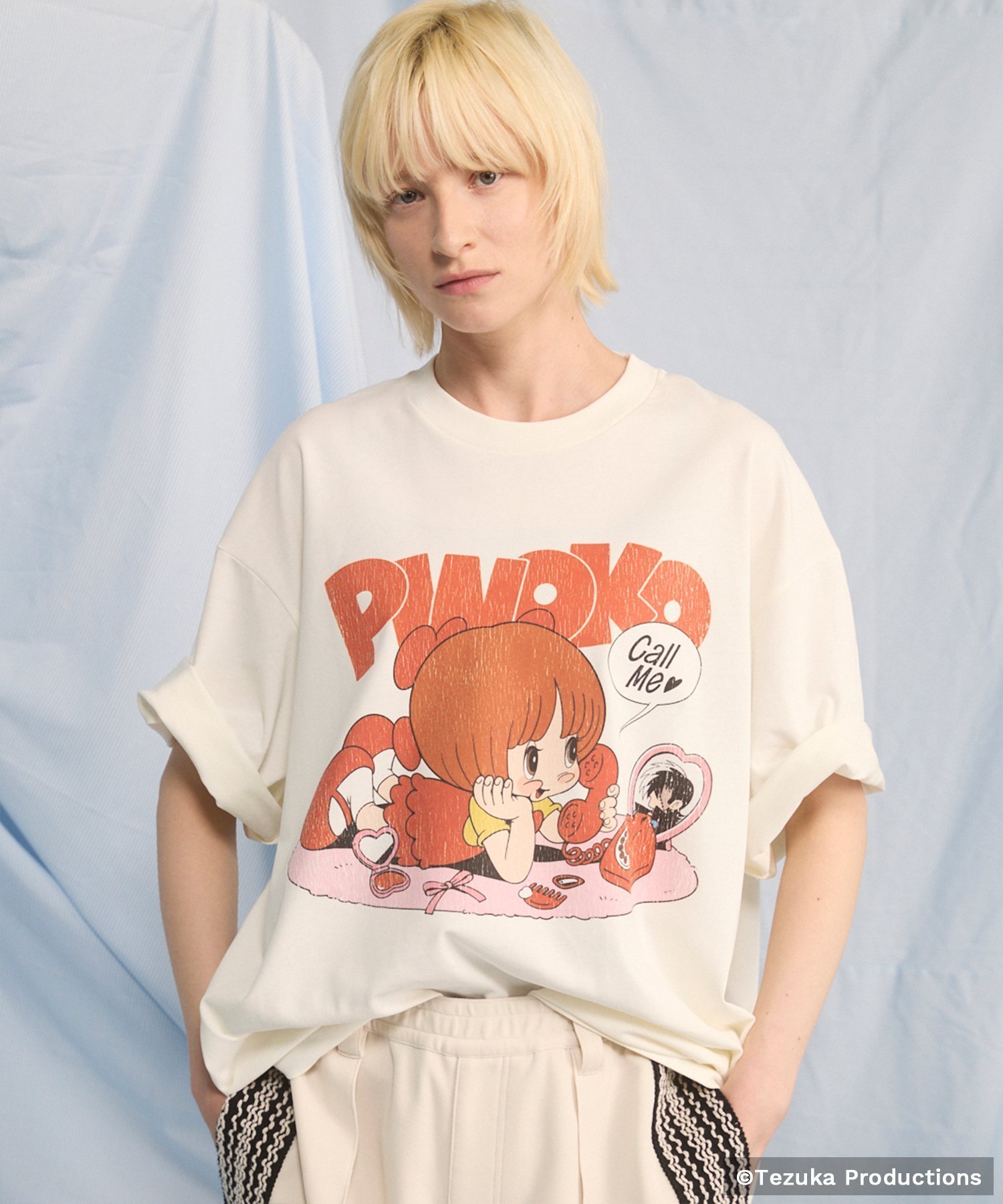 【メゾンスペシャル/MAISON SPECIAL】の- Various Characters - Prime-Over Crew Neck Graphic T-Shirt インテリア・キッズ・メンズ・レディースファッション・服の通販 founy(ファウニー) 　ファッション　Fashion　レディースファッション　Fashion for Women　トップス・カットソー　Cut & Sew Tops　シャツ・ブラウス・オフィスカジュアル　Elegant Blouses & Button-Ups　ロングTシャツ・Tシャツ　Longline T-Shirts & Tees　イラスト　Illustration　インナー　Innerwear　カットソー　Cut and Sewn Top　キャラクター　Character, Licensed Characters　グラフィック　Graphic, Graphic Design　ショルダー　Shoulder, Shoulder Strap　シルケット　Silket, Silky Cotton　シンプル　Simple, Minimal　ドロップ　Drop Shoulder, Dropped Style　定番　Standard, Basic Item　バランス　Balance, Style Balance　パターン　Pattern, Design Print　フィット　Fit, Slim Fit　プリント　Print, Printed Pattern　リボン　Ribbon, Bow　エレガント 上品　Elegant　MLT10|ID: prp329100004992866 ipo3291000000037393746