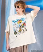 【メゾンスペシャル/MAISON SPECIAL】の- Various Characters - Prime-Over Crew Neck Graphic T-Shirt 大人の最旬トレンドファッション＆コーディネート founy(ファウニー) ファッション Fashion レディースファッション Fashion for Women トップス・カットソー Cut & Sew Tops シャツ・ブラウス・オフィスカジュアル Elegant Blouses & Button-Ups ロングTシャツ・Tシャツ Longline T-Shirts & Tees イラスト Illustration インナー Innerwear カットソー Cut and Sewn Top キャラクター Character, Licensed Characters グラフィック Graphic, Graphic Design ショルダー Shoulder, Shoulder Strap シルケット Silket, Silky Cotton シンプル Simple, Minimal ドロップ Drop Shoulder, Dropped Style 定番 Standard, Basic Item バランス Balance, Style Balance パターン Pattern, Design Print フィット Fit, Slim Fit プリント Print, Printed Pattern リボン Ribbon, Bow エレガント 上品 Elegant thumbnail MLT14|ID: prp329100004992866 ipo3291000000037393749