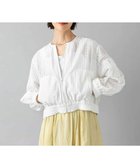 【ミッシェルクラン/MICHEL KLEIN】のレース MA-1ブルゾン 大人の最旬トレンドファッション＆コーディネート founy(ファウニー) ファッション Fashion レディースファッション Fashion for Women アウター Coat / Outerwear Collection ブルゾンジャケット・スポーティアウター Blouson Jackets MA-1ジャケット MA-1 Bomber Jackets / Flight Jackets 春 Spring 洗える Machine Washable 秋 Autumn シンプル Simple, Minimal スタイリッシュ Stylish, Fashionable ダウン Down, Puffer デニム Denim, Jeans Material トレンド Trend, Trending Now バランス Balance, Style Balance ブルゾン Blouson, Bomber Jacket ベーシック Basic, Essential ポケット Pocket, Pocket Detail マニッシュ Mannish, Boyish 無地 Plain, Solid Color レース Lace, Lace Fabric ワイド Wide, Wide Fit ワーク Workwear, Utility Style 冬 Winter / This Winter 再入荷 Restock / Back in Stock 夏 Summer thumbnail ホワイト|ID: prp329100004992867 ipo3291000000037393819