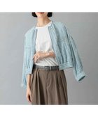 【ミッシェルクラン/MICHEL KLEIN】のレース MA-1ブルゾン 大人の最旬トレンドファッション＆コーディネート founy(ファウニー) ファッション Fashion レディースファッション Fashion for Women アウター Coat / Outerwear Collection ブルゾンジャケット・スポーティアウター Blouson Jackets MA-1ジャケット MA-1 Bomber Jackets / Flight Jackets 春 Spring 洗える Machine Washable 秋 Autumn シンプル Simple, Minimal スタイリッシュ Stylish, Fashionable ダウン Down, Puffer デニム Denim, Jeans Material トレンド Trend, Trending Now バランス Balance, Style Balance ブルゾン Blouson, Bomber Jacket ベーシック Basic, Essential ポケット Pocket, Pocket Detail マニッシュ Mannish, Boyish 無地 Plain, Solid Color レース Lace, Lace Fabric ワイド Wide, Wide Fit ワーク Workwear, Utility Style 冬 Winter / This Winter 再入荷 Restock / Back in Stock 夏 Summer thumbnail ライトブルー|ID: prp329100004992867 ipo3291000000037393820