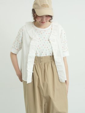 【サマンサモスモス/Samansa Mos2】の【メルヘン*Samansa Mos2】総刺繍ベスト 大人の最旬トレンドファッション＆コーディネート founy(ファウニー) ファッション Fashion レディースファッション Fashion for Women アウター Coat / Outerwear Collection トップス・カットソー Cut & Sew Tops ベスト&ジレ / 重ね着スタイル Vests & Gilets おすすめ Recommended / Our Picks セットアップ Set-Up, Coordinated Outfit バランス Balance, Style Balance フリル Frill, Ruffle フロント Front, Front Design ベスト Vest, Waistcoat |ID:prp329100004992869