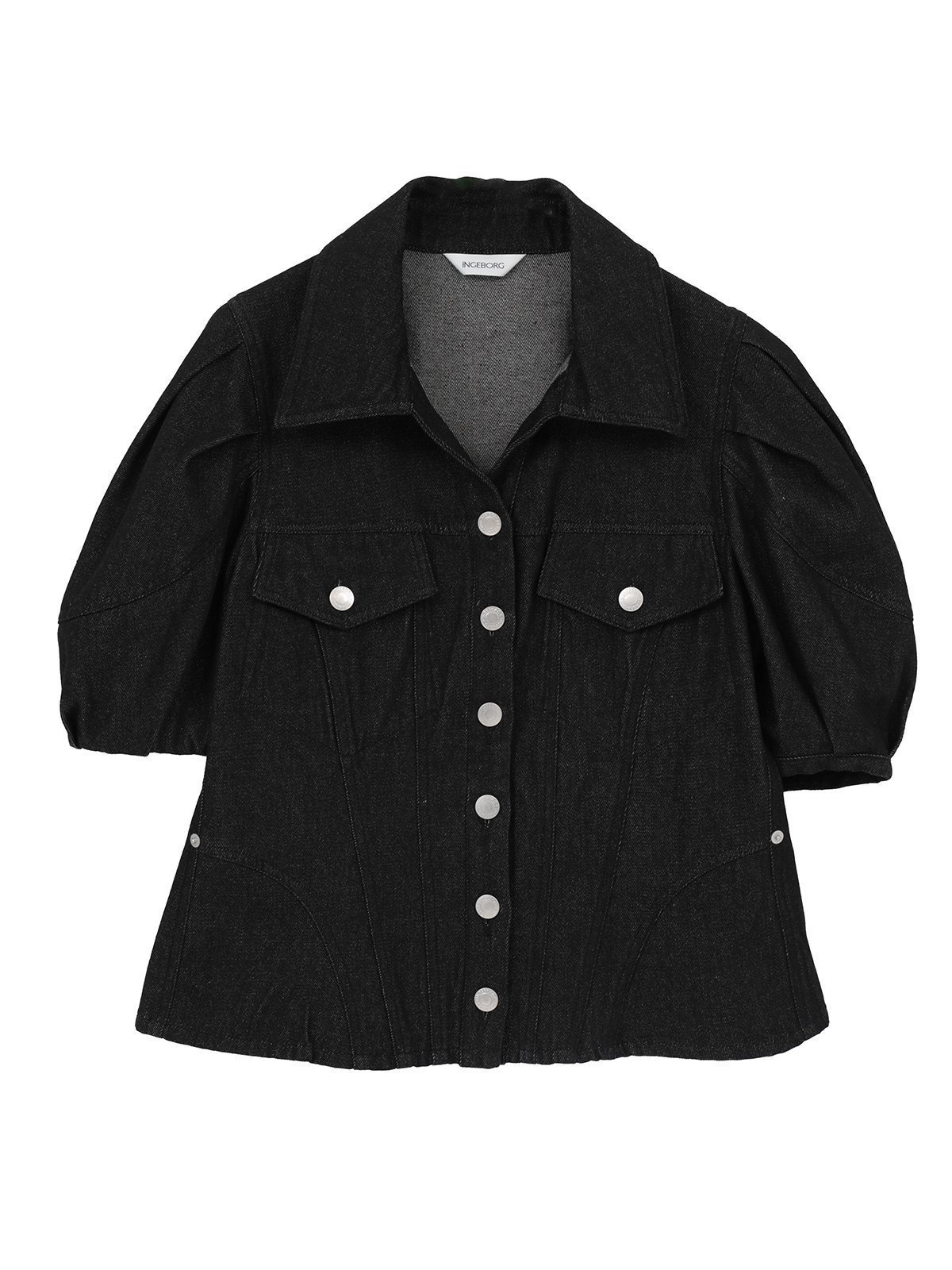 【ピンクハウス/PINK HOUSE】の9.5ozデニムジャケット インテリア・キッズ・メンズ・レディースファッション・服の通販 founy(ファウニー) 　ファッション　Fashion　レディースファッション　Fashion for Women　アウター　Coat / Outerwear Collection　レディースジャケット・軽アウター　Jackets　デニムジャケット / カジュアルアウター　Denim Jackets　クラシカル　Classical, Vintage-Inspired　ジャケット　Jacket, Outerwear　スリーブ　Sleeve, Long Sleeve / Short Sleeve　デニム　Denim, Jeans Material　バランス　Balance, Style Balance　フラップ　Flap, Flap Pocket　ポケット　Pocket, Pocket Detail　ミドル　Middle Length, Mid Height　モダン　Modern, Contemporary　クロ|ID: prp329100004992875 ipo3291000000037394025