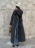 【フレイ アイディー/FRAY I.D】のベルテッドガウンロングコート 大人の最旬トレンドファッション＆コーディネート founy(ファウニー) ファッション Fashion レディースファッション Fashion for Women アウター Coat / Outerwear Collection コート・ロングコート・ピーコート Long Coats, Peacoats & More シンプル Simple, Minimal スタイリッシュ Stylish, Fashionable スマート Smart, Elegant ヨーク Yoke, Yoke Design リュクス Luxury, Elegant, High-End, Chic エレガント 上品 Elegant thumbnail CGRY[007]|ID: prp329100004992877 ipo3291000000037394038
