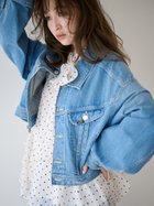 【フレイ アイディー/FRAY I.D】の【Lee× FRAY I.D】デニムジャケット 大人の最旬トレンドファッション＆コーディネート founy(ファウニー) ファッション Fashion レディースファッション Fashion for Women アウター Coat / Outerwear Collection レディースジャケット・軽アウター Jackets デニムジャケット / カジュアルアウター Denim Jackets コラボ Collaboration, Collab ジャケット Jacket, Outerwear スペシャル Special, Limited Edition スマート Smart, Elegant セットアップ Set-Up, Coordinated Outfit デニム Denim, Jeans Material ベーシック Basic, Essential ポケット Pocket, Pocket Detail ラウンド Round, Round Neck ワイド Wide, Wide Fit おすすめ Recommended / Our Picks エレガント 上品 Elegant thumbnail BLU[086]|ID: prp329100004992879 ipo3291000000037394049