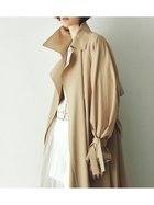【フレイ アイディー/FRAY I.D】のライトフレアーロングトレンチコート/UVカット・接触冷感・撥水 大人の最旬トレンドファッション＆コーディネート founy(ファウニー) ファッション Fashion レディースファッション Fashion for Women アウター Coat / Outerwear Collection コート・ロングコート・ピーコート Long Coats, Peacoats & More トレンチコート / 春秋の定番アウター Trench Coats カフス Cuff Design ガウン Gown, Robe シンプル Simple, Minimal スマート Smart, Elegant フロント Front, Front Design リボン Ribbon, Bow おすすめ Recommended / Our Picks thumbnail BEG[037]|ID: prp329100004992880 ipo3291000000037394052