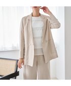 【ジョルジュ レッシュ/GEORGES RECH】のセットアップ対応 フレンチリネンテーラードジャケット 大人の最旬トレンドファッション＆コーディネート founy(ファウニー) ファッション Fashion レディースファッション Fashion for Women アウター Coat / Outerwear Collection レディースジャケット・軽アウター Jackets テーラードジャケット / 通勤・きれいめスタイル Tailored Jackets & Blazers 春 Spring 洗える Machine Washable 秋 Autumn ジャケット Jacket, Outerwear セットアップ Set-Up, Coordinated Outfit センター Center, Center Line テーラード Tailored, Tailored Fit トレンド Trend, Trending Now ベスト Vest, Waistcoat マニッシュ Mannish, Boyish ミックス Mix, Mixed Style リネン Linen, Linen Fabric リラックス Relax, Relaxed Fit 冬 Winter / This Winter おすすめ Recommended / Our Picks 夏 Summer ビジネス 仕事 通勤 Business / Work / Commuting thumbnail ベージュ|ID: prp329100004992884 ipo3291000000037394073
